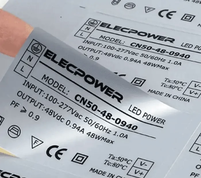 Tem nhãn Điện cơ, điện lạnh